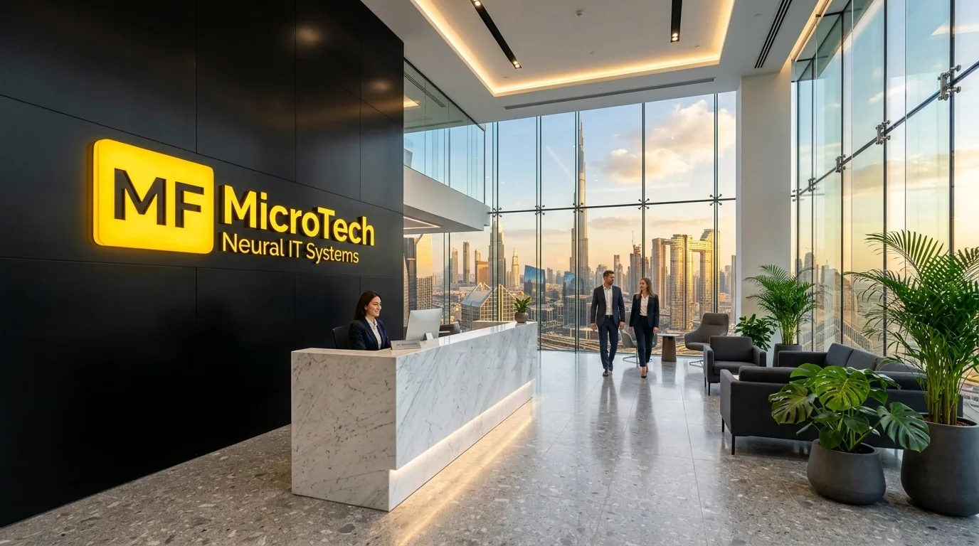 MicroTech Neural IT Systems L.L.C. Dubai Office Reception